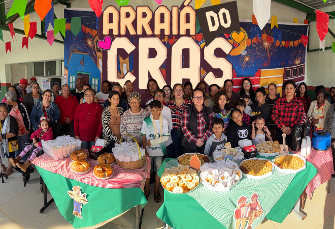 Arraiás do CRAS reúnem famílias e gestantes atendidas pela Assistência Social em Bataguassu