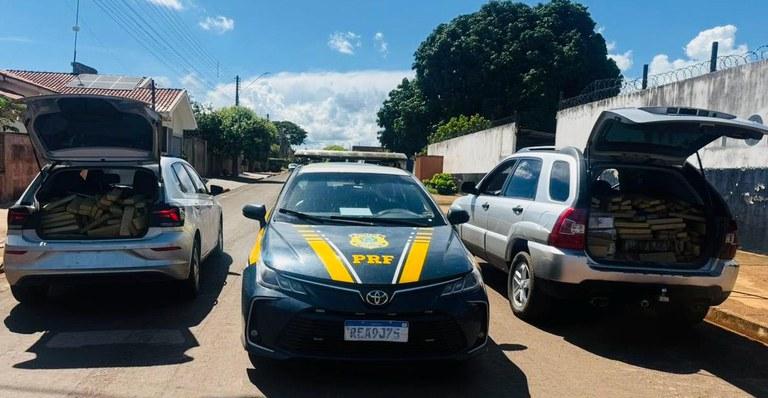 PRF apreende mais de meia tonelada de maconha em Anaurilândia