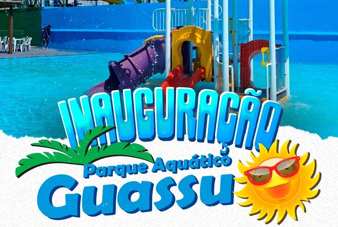 Bataguassu ganha novo cartão-postal: Parque Aquático Municipal é inaugurado neste domingo