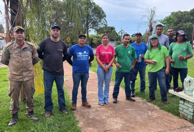 Força-tarefa garante limpeza de imóvel e elimina foco de riscos no Centro de Bataguassu