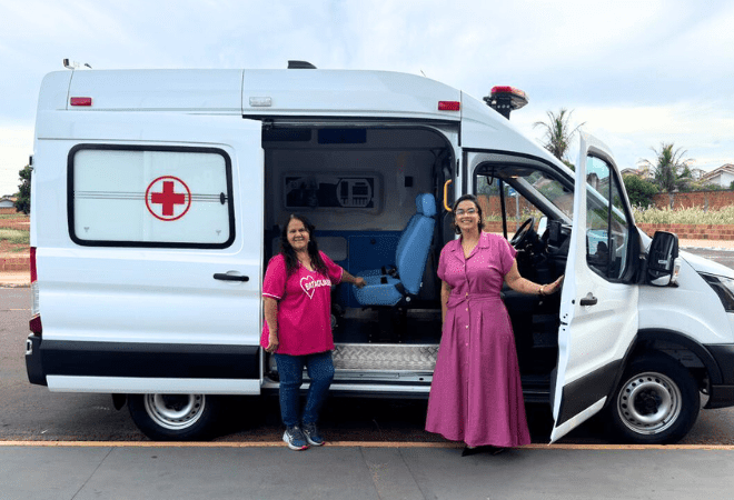Nova ambulância reforça frota da saúde e amplia atendimento de urgência em Bataguassu
