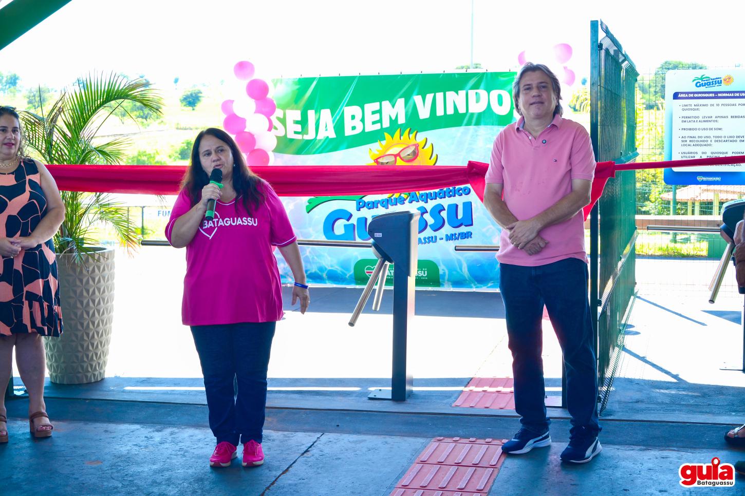 Parque Aquático Municipal “Guassu” é inaugurado e reúne autoridades e população em Bataguassu