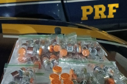 PRF apreende medicamentos ilegais em Bataguassu