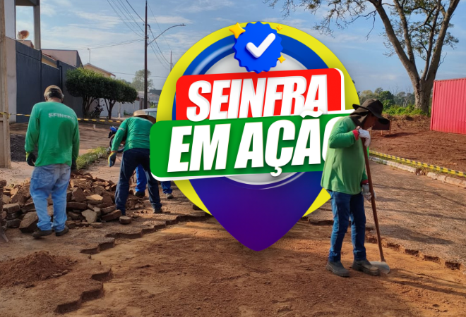 Frentes de trabalhos infraestruturais avançam e movimentam manutenção urbana em Bataguassu