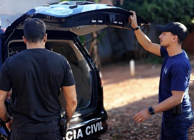 Polícia Civil de Bataguassu prende homem em flagrante após furto de fiação elétrica