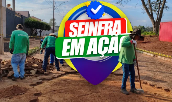Frentes de trabalhos infraestruturais avançam e movimentam manutenção urbana em Bataguassu
