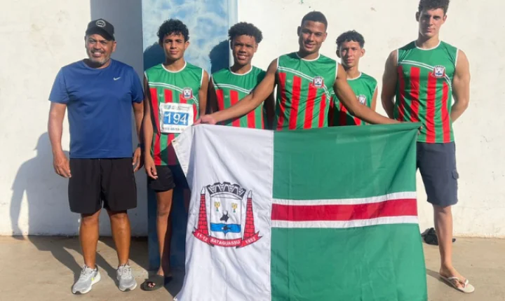 Jovens atletas de Bataguassu lideram ranking e acumulam medalhas no Estadual de Atletismo