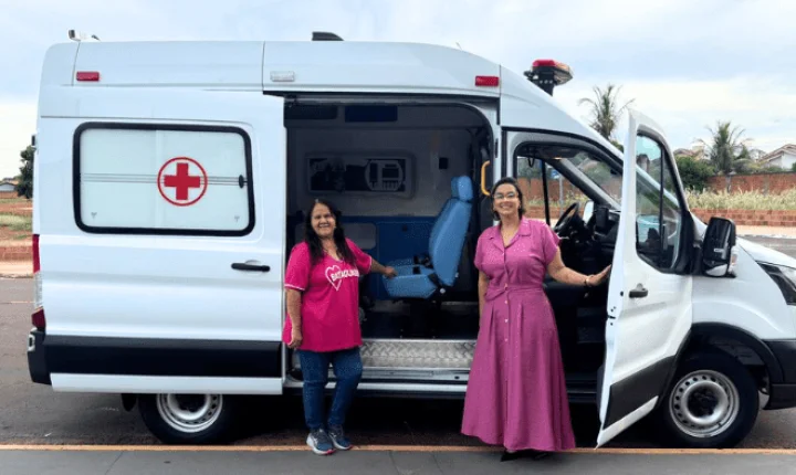 Nova ambulância reforça frota da saúde e amplia atendimento de urgência em Bataguassu